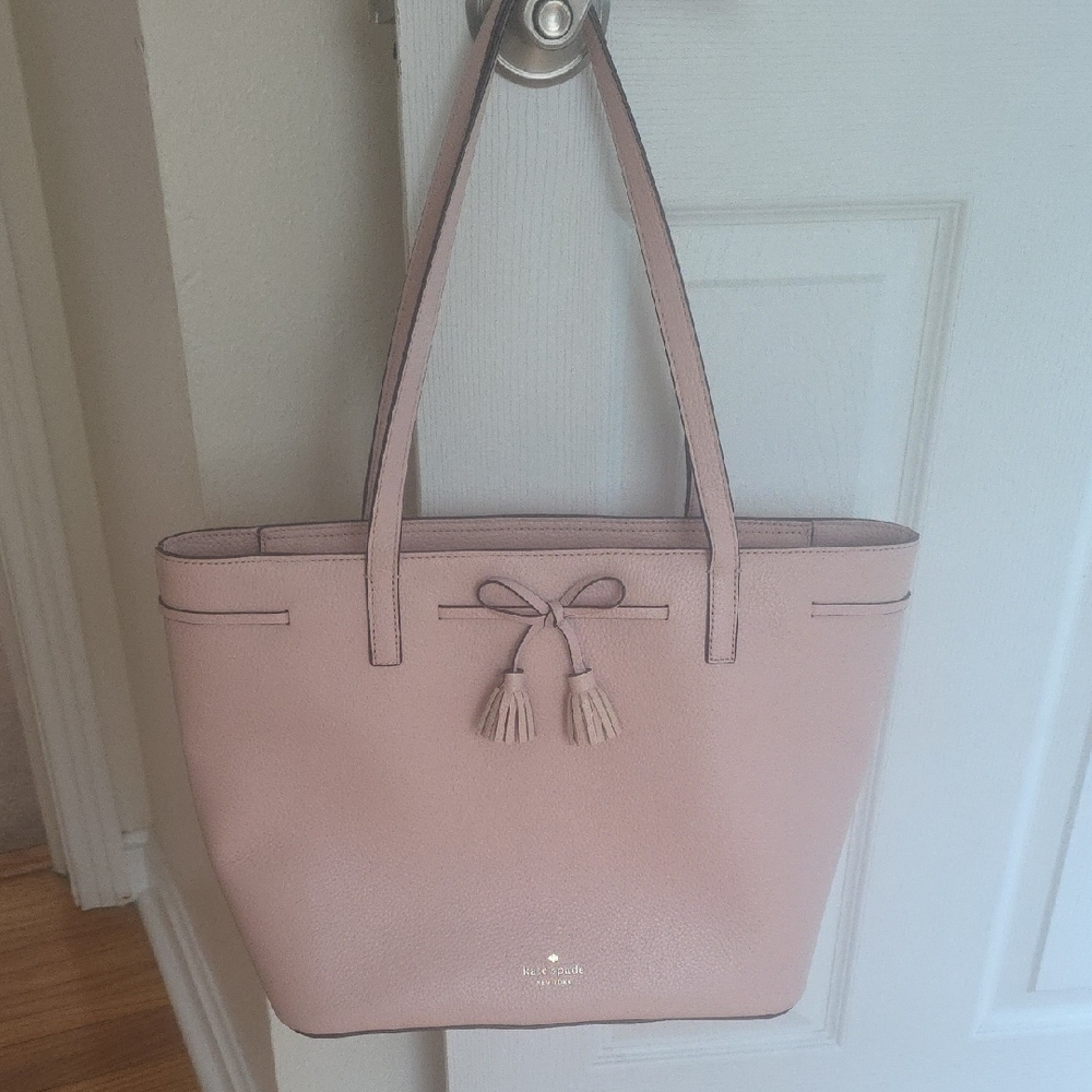 Kate Spade Blush Pink Tote Bag- Like New